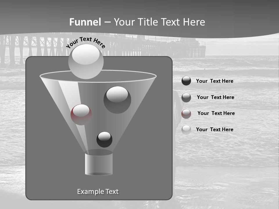 Three Surfers Are Standing On The Beach With Their Surfboards PowerPoint Template