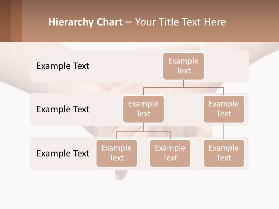 A Couple Of Hands Holding Each Other Over A White Background PowerPoint Template