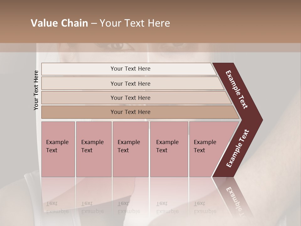 A Woman Holding A Piece Of Paper In Front Of Her Face PowerPoint Template