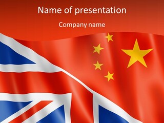 A British And British Flag Powerpoint Presentation PowerPoint Template