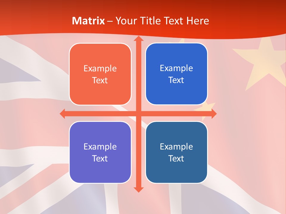 A British And British Flag Powerpoint Presentation PowerPoint Template