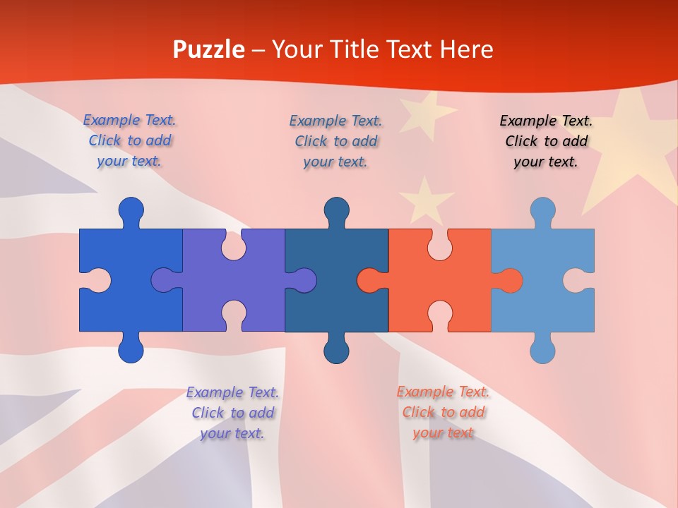 A British And British Flag Powerpoint Presentation PowerPoint Template