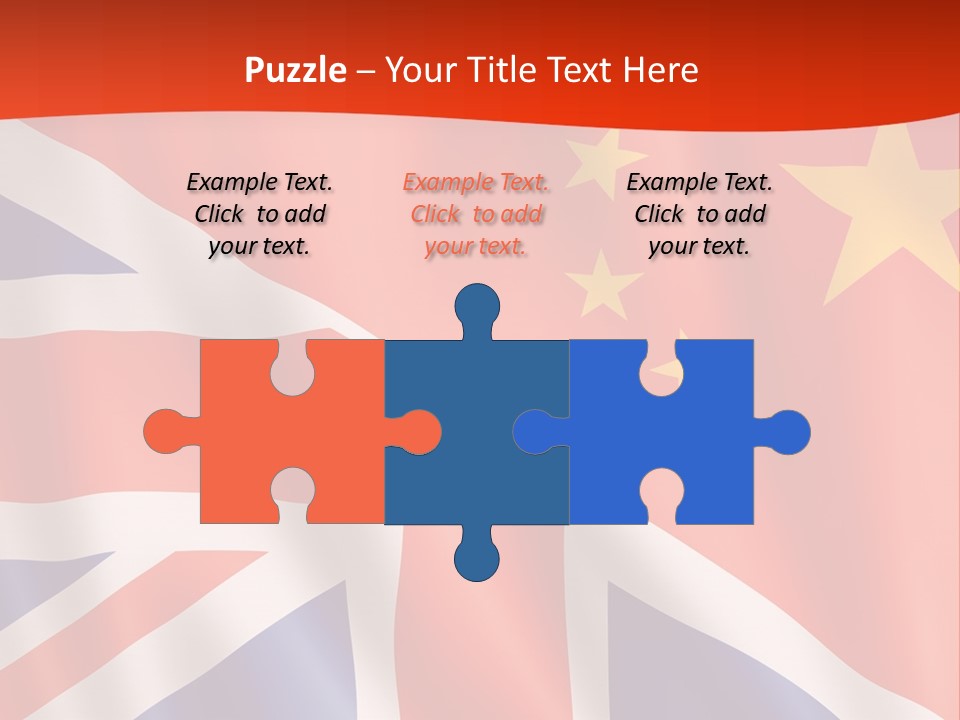 A British And British Flag Powerpoint Presentation PowerPoint Template
