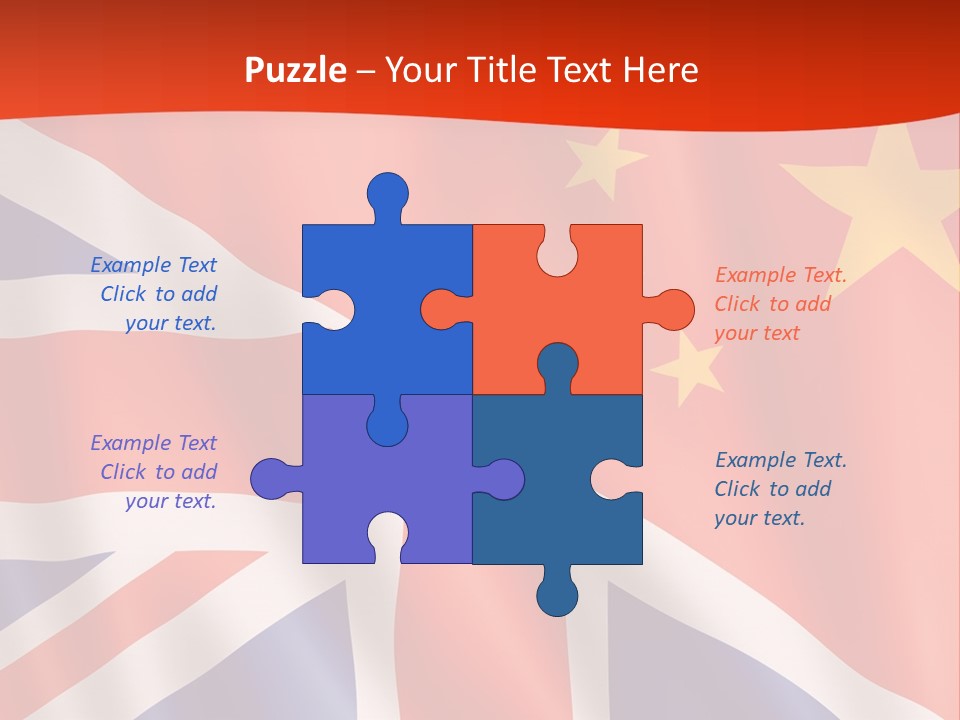 A British And British Flag Powerpoint Presentation PowerPoint Template