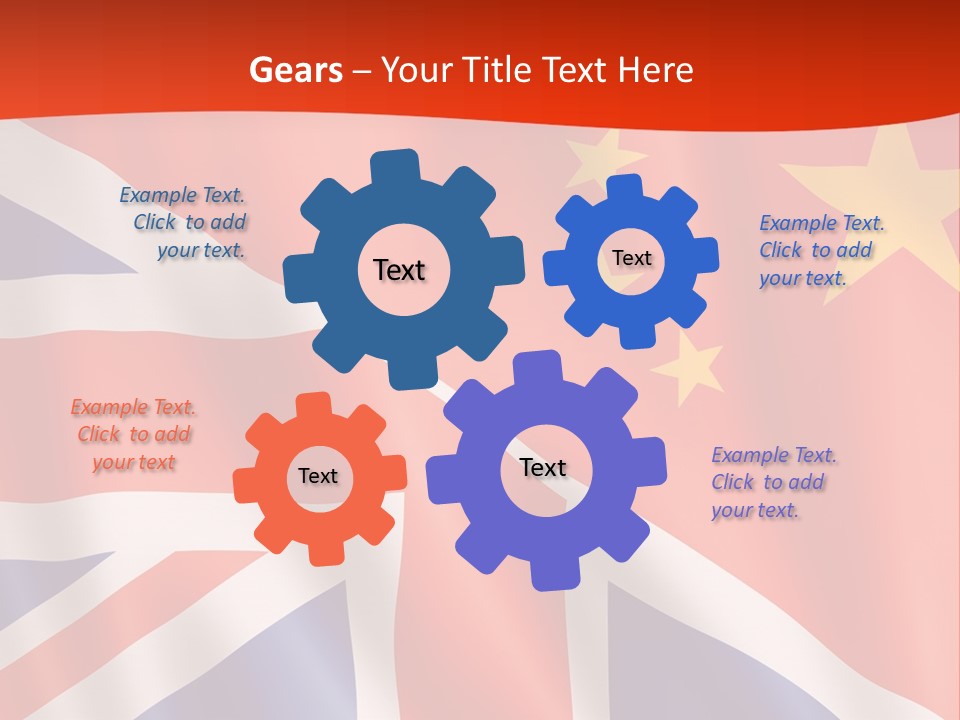 A British And British Flag Powerpoint Presentation PowerPoint Template