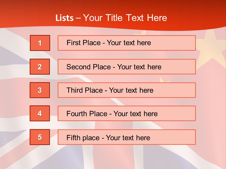 A British And British Flag Powerpoint Presentation PowerPoint Template