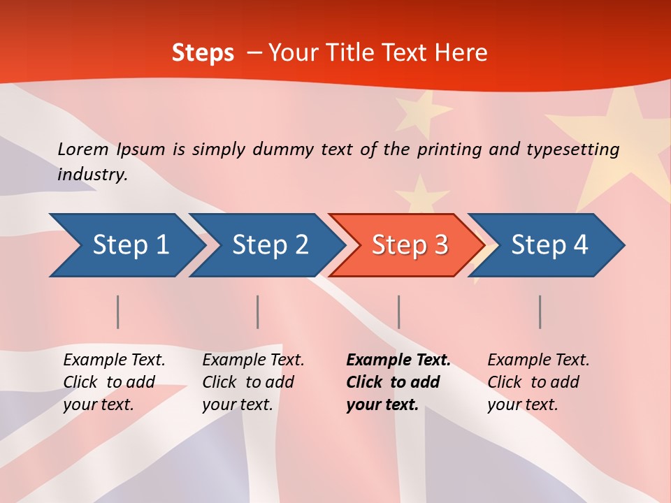 A British And British Flag Powerpoint Presentation PowerPoint Template