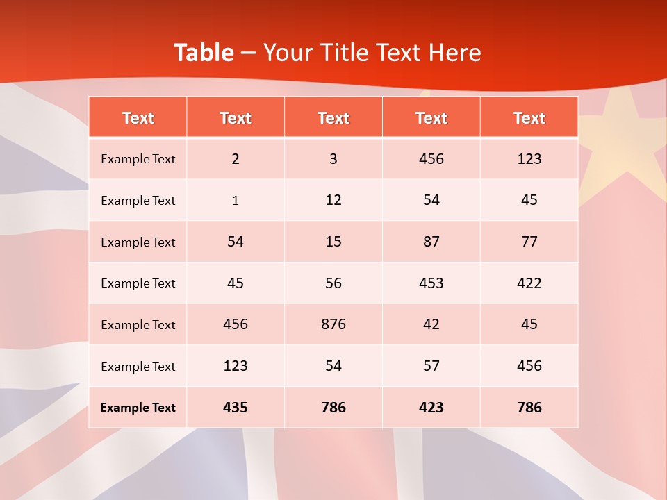 A British And British Flag Powerpoint Presentation PowerPoint Template