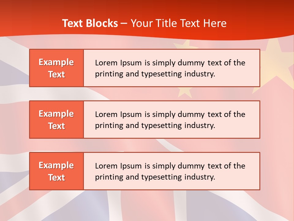 A British And British Flag Powerpoint Presentation PowerPoint Template