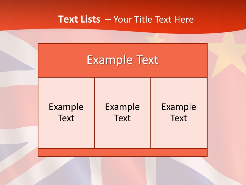 A British And British Flag Powerpoint Presentation PowerPoint Template
