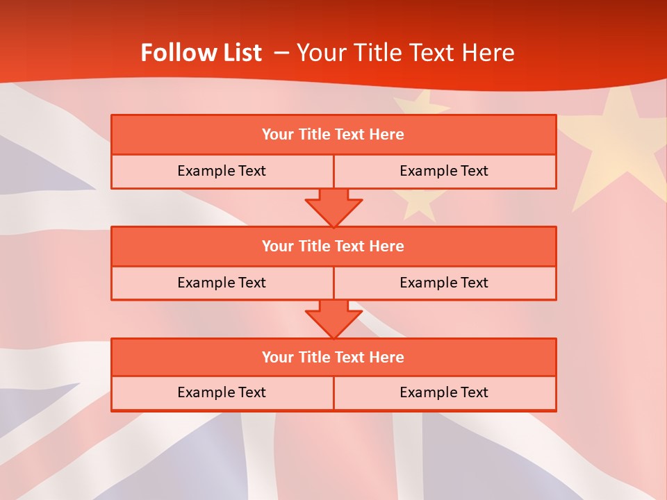 A British And British Flag Powerpoint Presentation PowerPoint Template