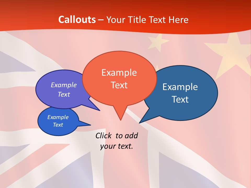 A British And British Flag Powerpoint Presentation PowerPoint Template