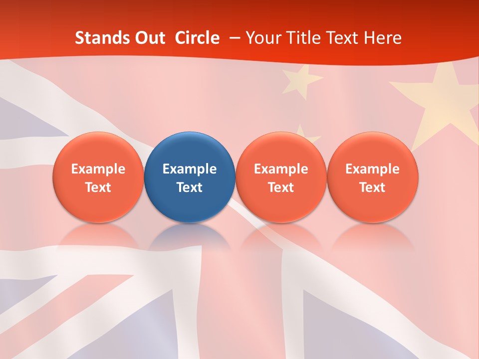 A British And British Flag Powerpoint Presentation PowerPoint Template