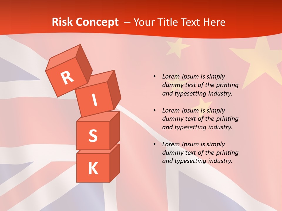 A British And British Flag Powerpoint Presentation PowerPoint Template