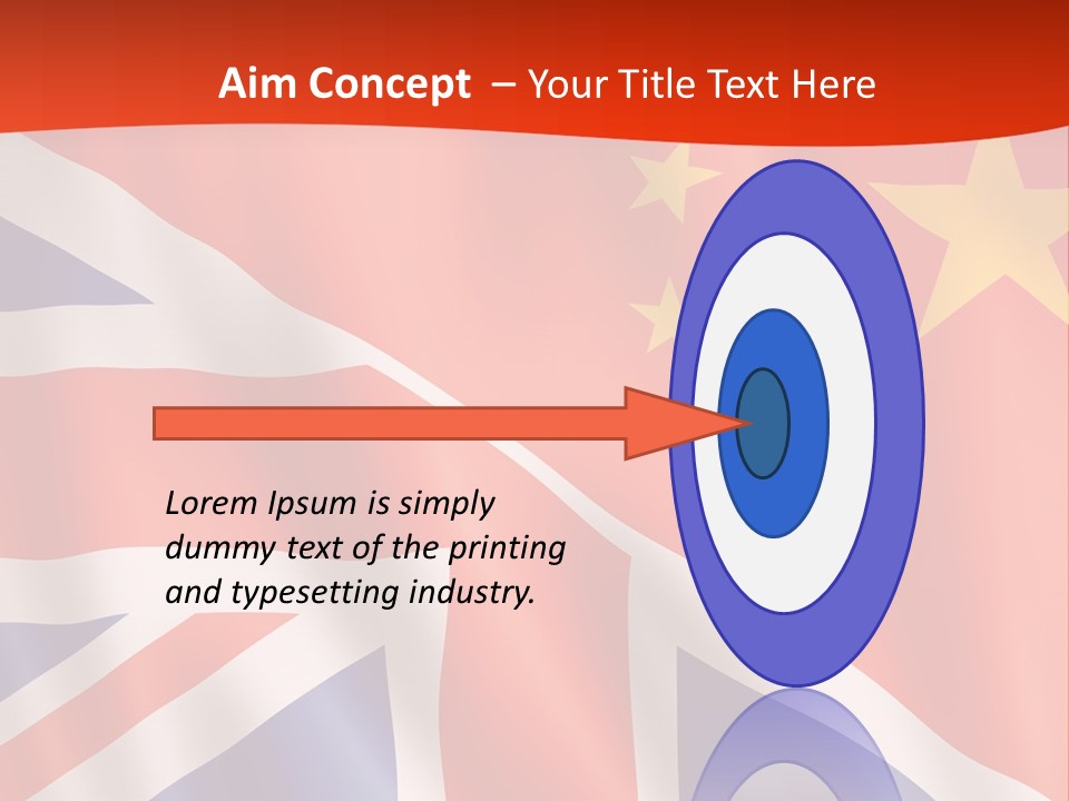 A British And British Flag Powerpoint Presentation PowerPoint Template