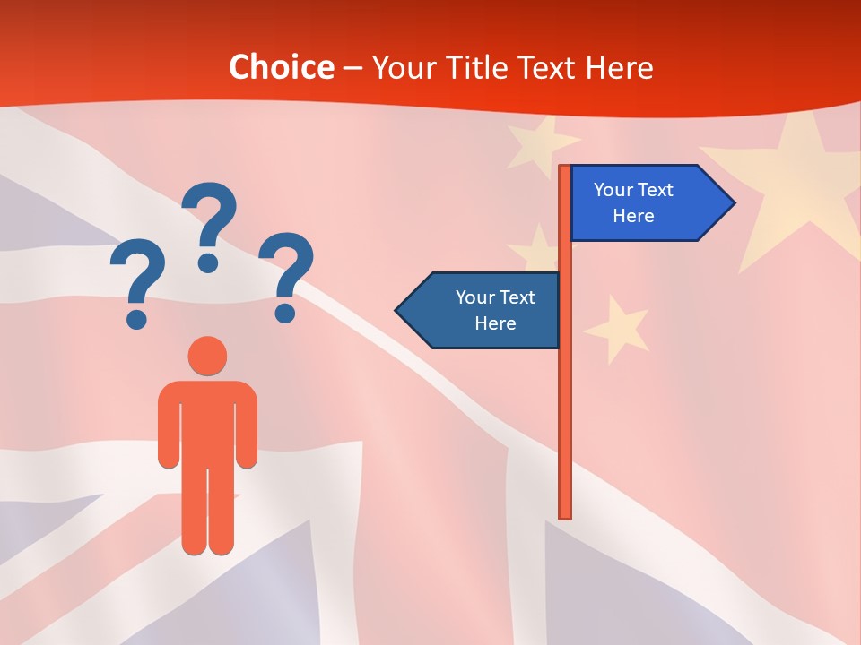 A British And British Flag Powerpoint Presentation PowerPoint Template