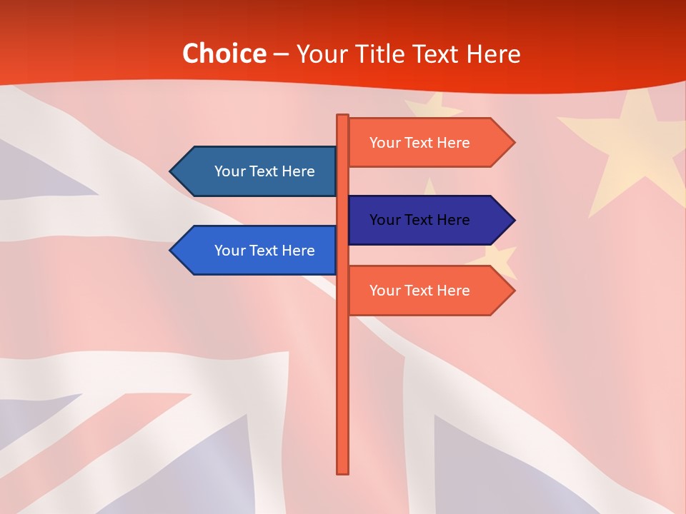 A British And British Flag Powerpoint Presentation PowerPoint Template