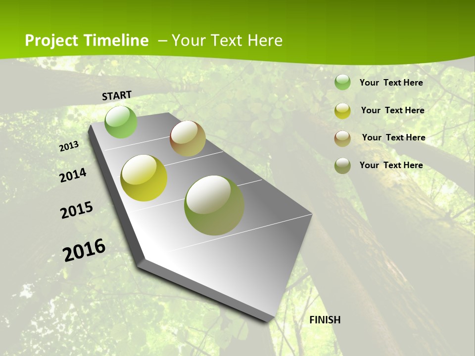A Green Forest Powerpoint Presentation Template PowerPoint Template