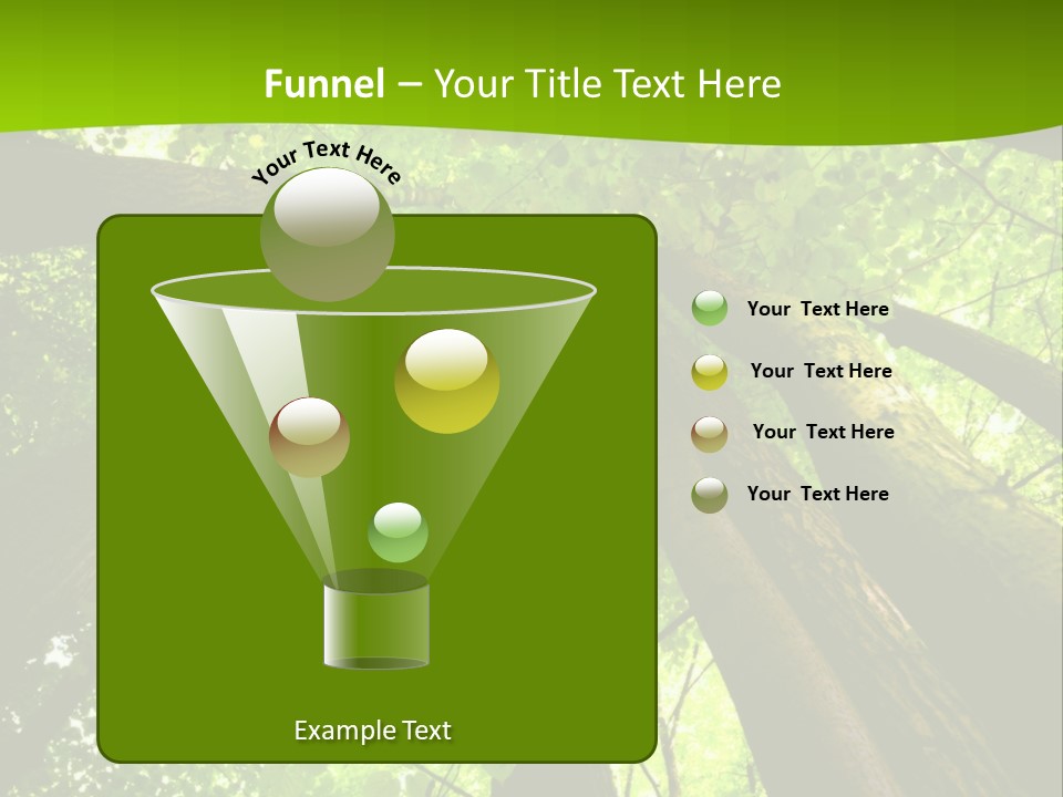 A Green Forest Powerpoint Presentation Template PowerPoint Template