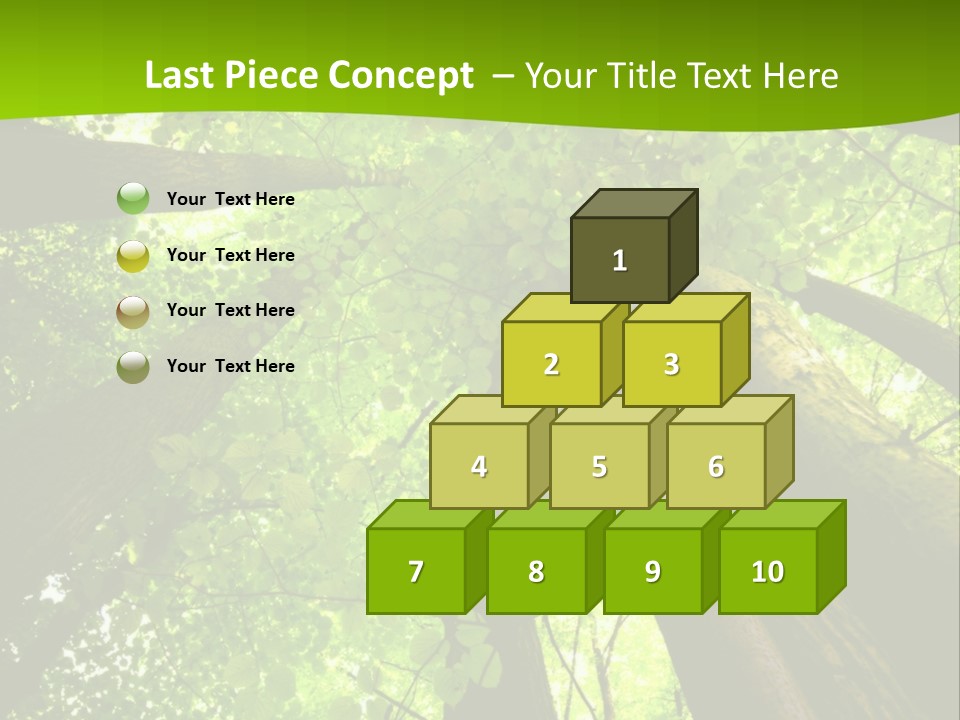 A Green Forest Powerpoint Presentation Template PowerPoint Template