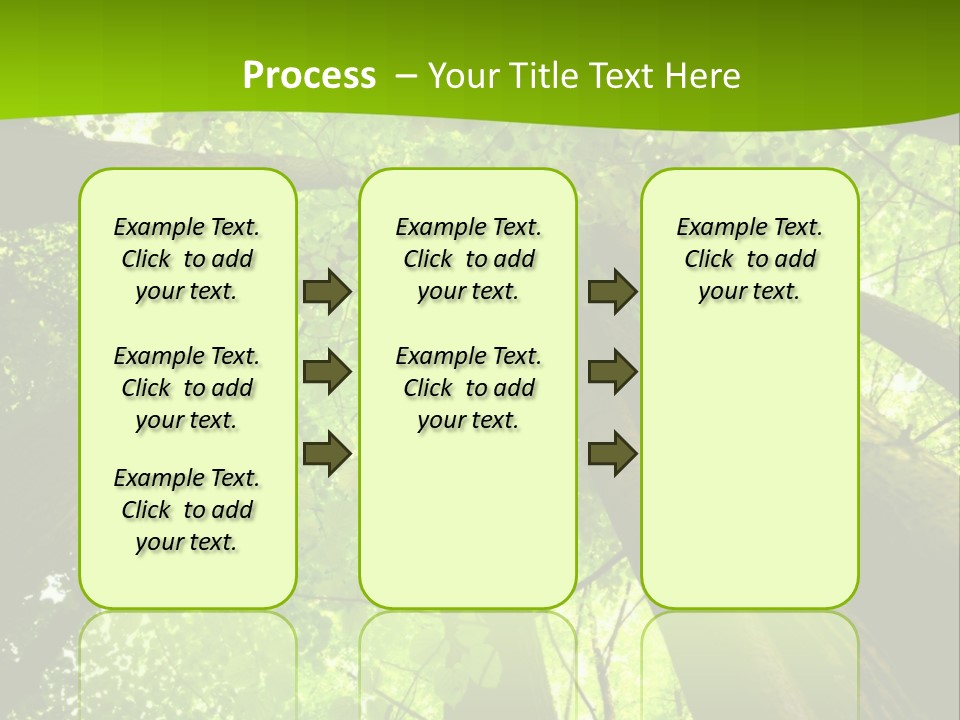 A Green Forest Powerpoint Presentation Template PowerPoint Template