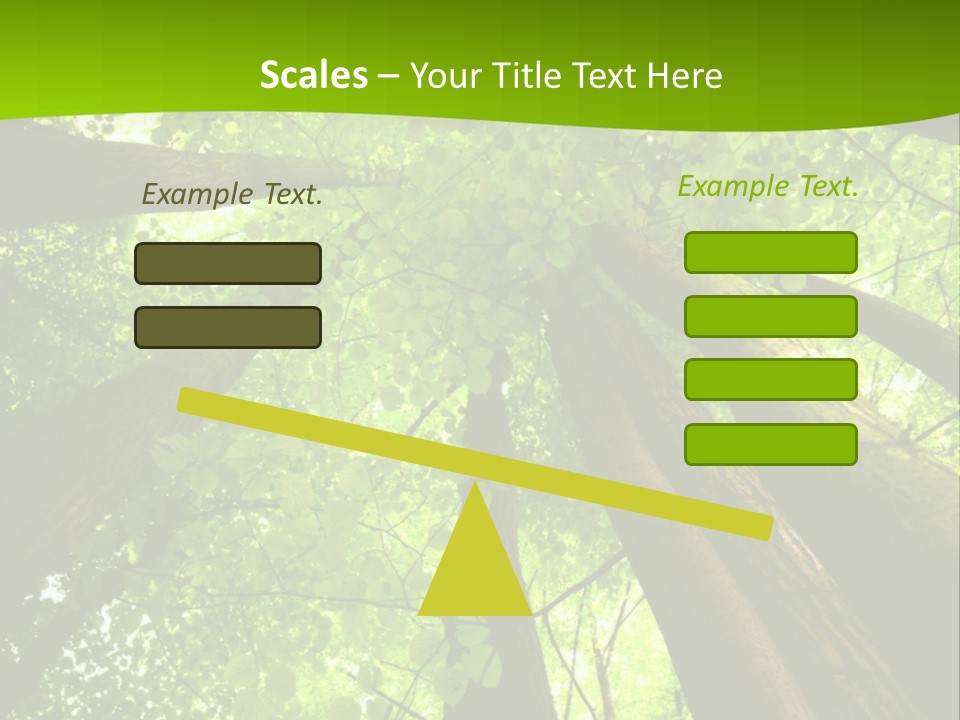 A Green Forest Powerpoint Presentation Template PowerPoint Template