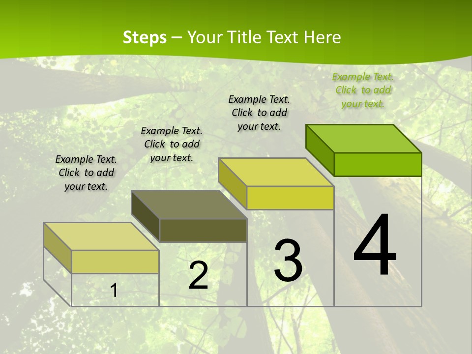 A Green Forest Powerpoint Presentation Template PowerPoint Template