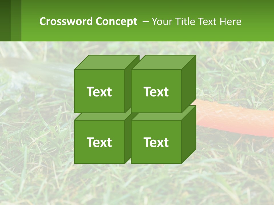 A Carrot Laying On The Ground With A Hose Attached To It PowerPoint Template