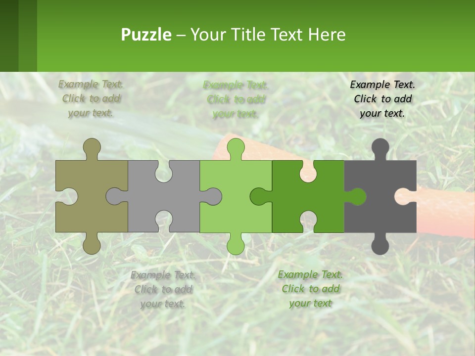 A Carrot Laying On The Ground With A Hose Attached To It PowerPoint Template