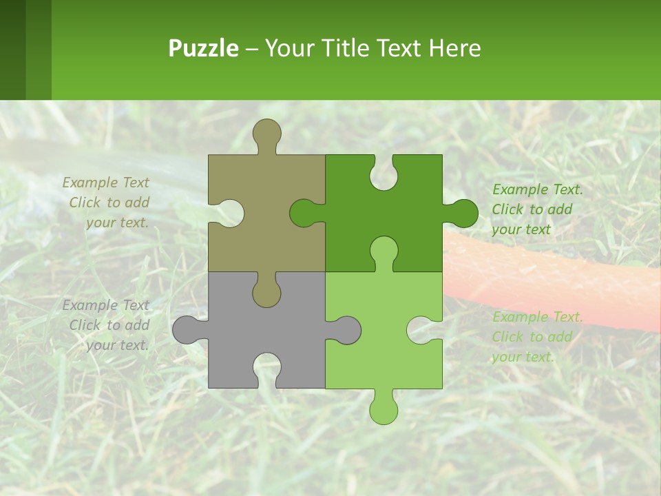 A Carrot Laying On The Ground With A Hose Attached To It PowerPoint Template