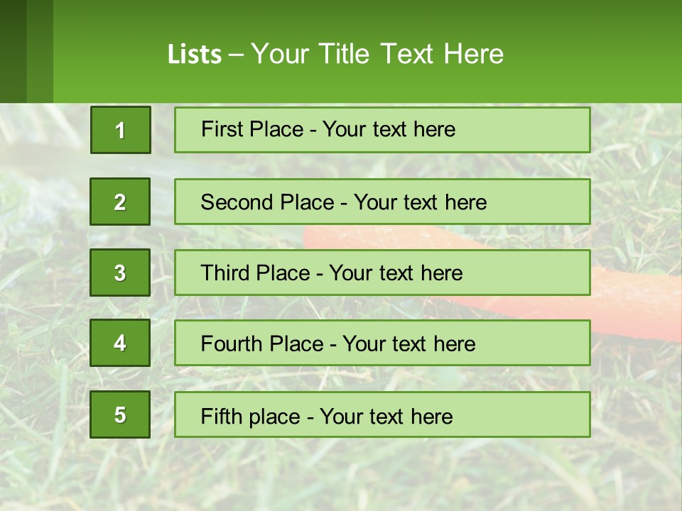 A Carrot Laying On The Ground With A Hose Attached To It PowerPoint Template