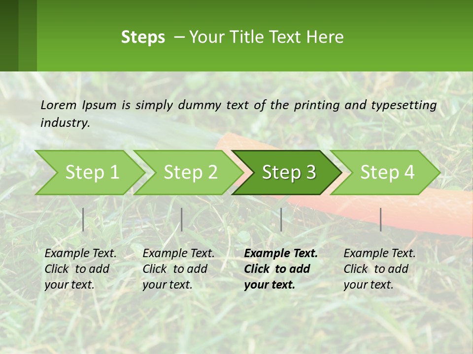 A Carrot Laying On The Ground With A Hose Attached To It PowerPoint Template