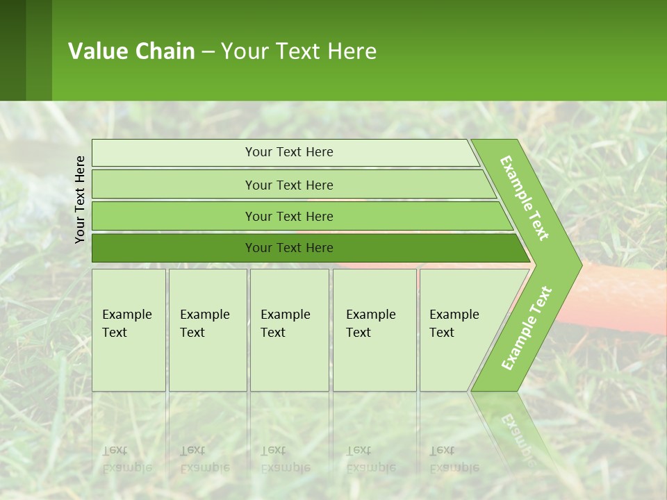 A Carrot Laying On The Ground With A Hose Attached To It PowerPoint Template