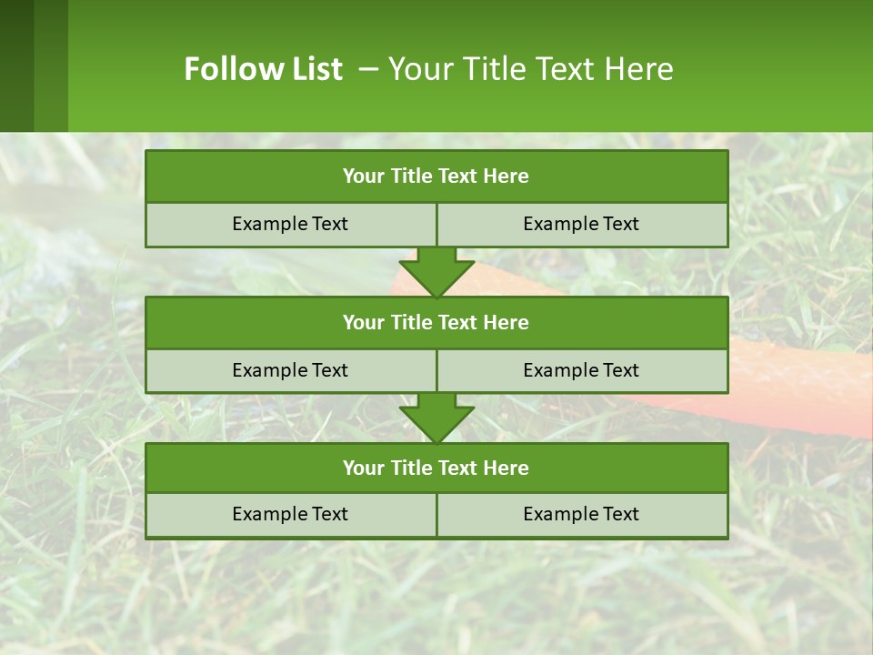 A Carrot Laying On The Ground With A Hose Attached To It PowerPoint Template