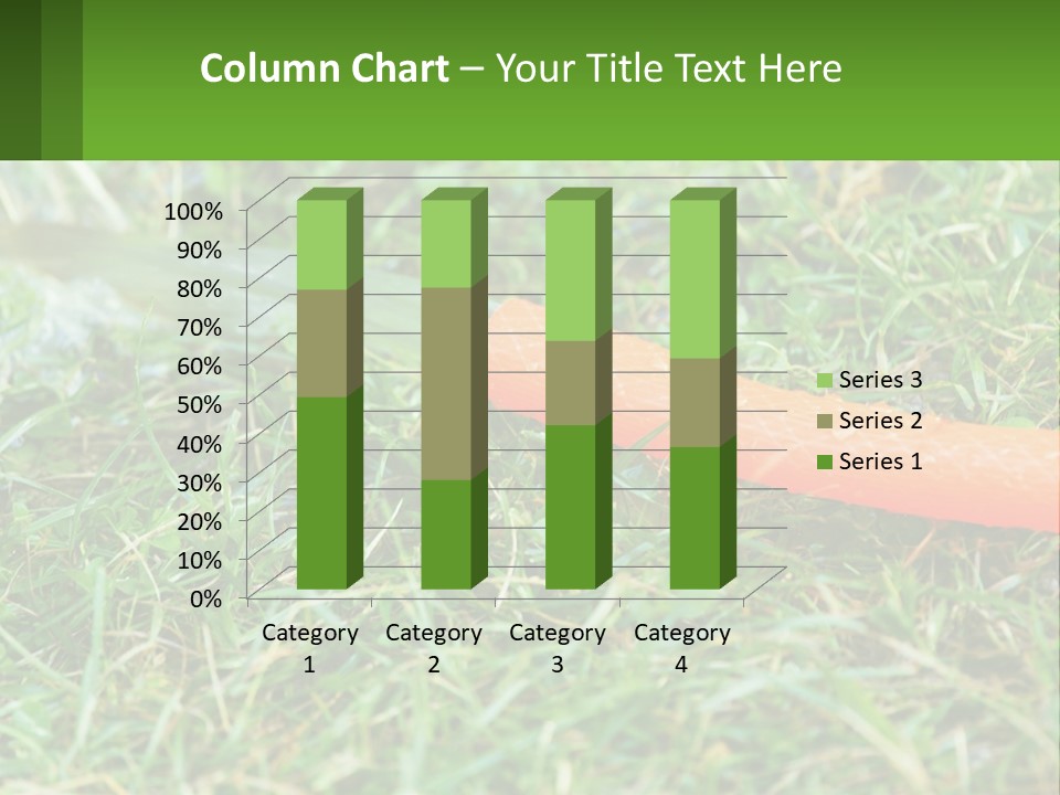 A Carrot Laying On The Ground With A Hose Attached To It PowerPoint Template
