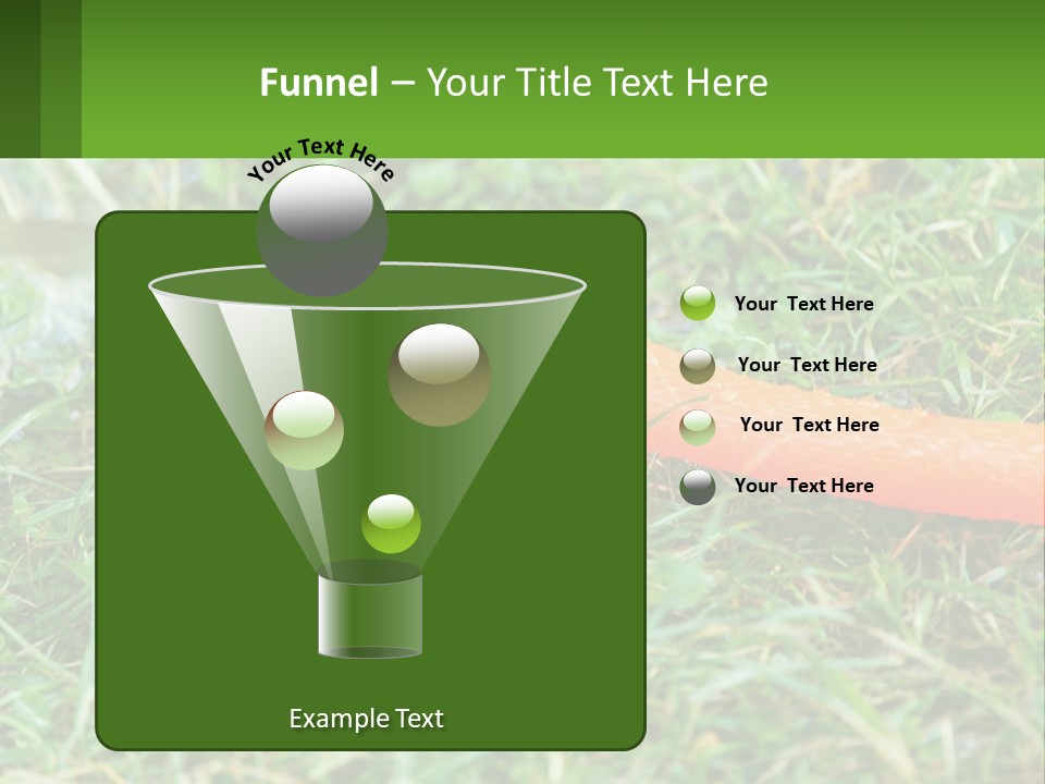 A Carrot Laying On The Ground With A Hose Attached To It PowerPoint Template