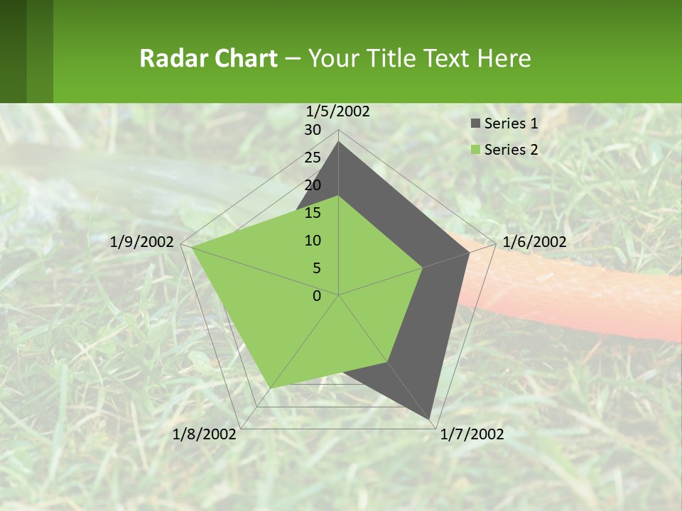 A Carrot Laying On The Ground With A Hose Attached To It PowerPoint Template