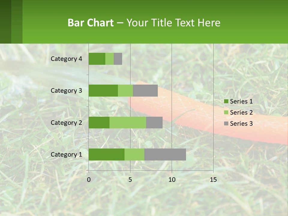 A Carrot Laying On The Ground With A Hose Attached To It PowerPoint Template