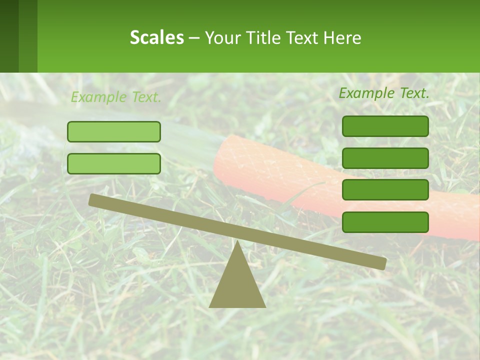 A Carrot Laying On The Ground With A Hose Attached To It PowerPoint Template