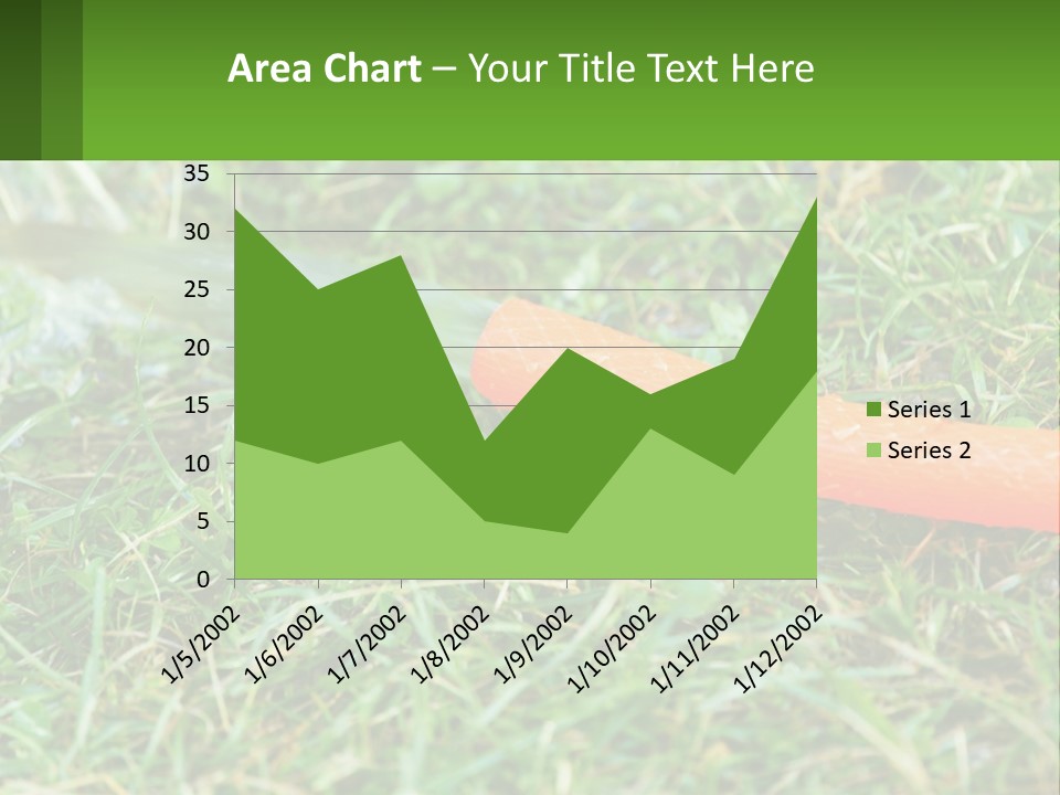 A Carrot Laying On The Ground With A Hose Attached To It PowerPoint Template