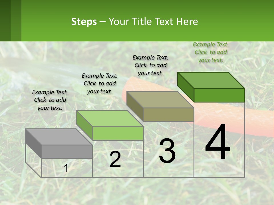 A Carrot Laying On The Ground With A Hose Attached To It PowerPoint Template