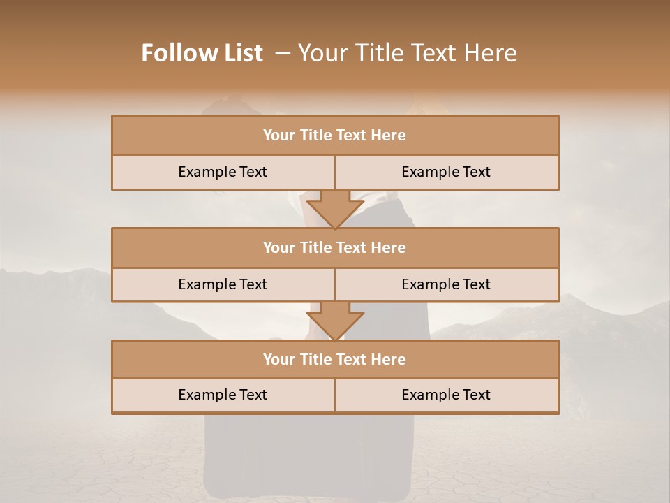 A Woman Holding A Briefcase With A Golden Key On Top Of It PowerPoint Template