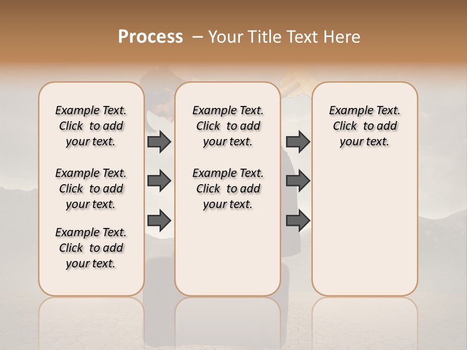 A Woman Holding A Briefcase With A Golden Key On Top Of It PowerPoint Template