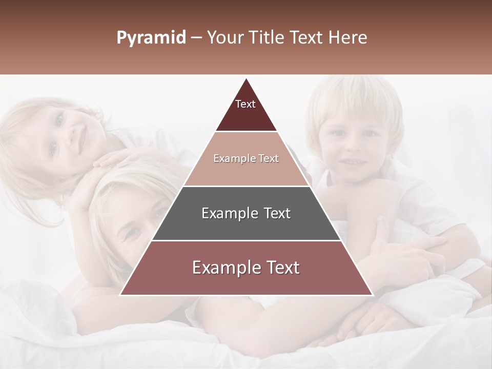 A Group Of People Laying On Top Of A Bed PowerPoint Template