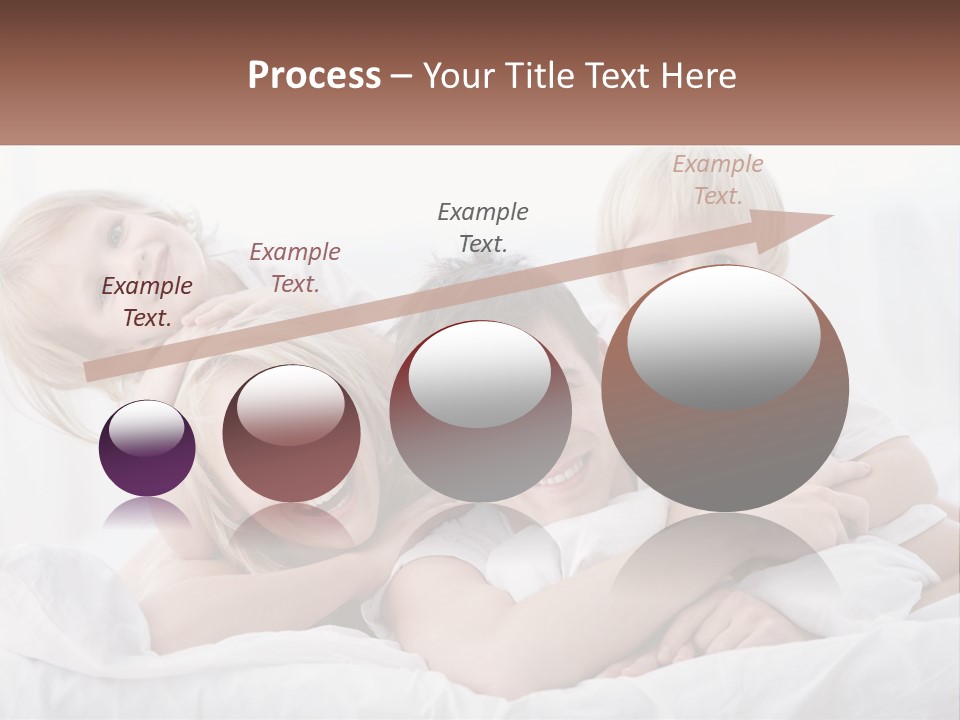 A Group Of People Laying On Top Of A Bed PowerPoint Template