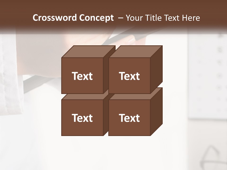 A Person Writing On A Piece Of Paper With A Pen PowerPoint Template