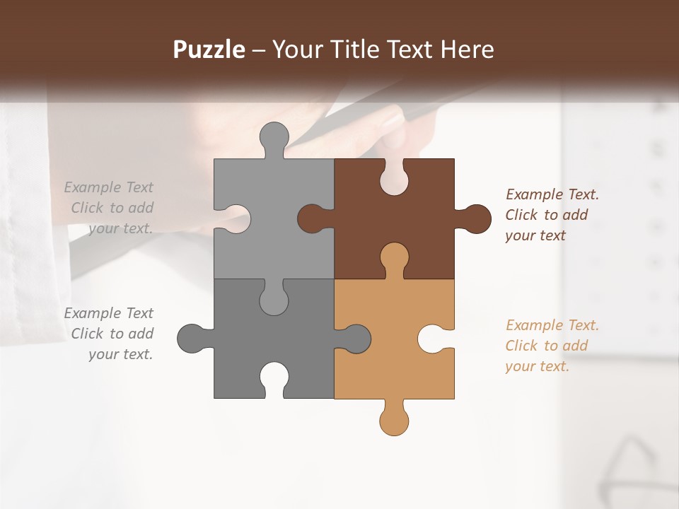 A Person Writing On A Piece Of Paper With A Pen PowerPoint Template