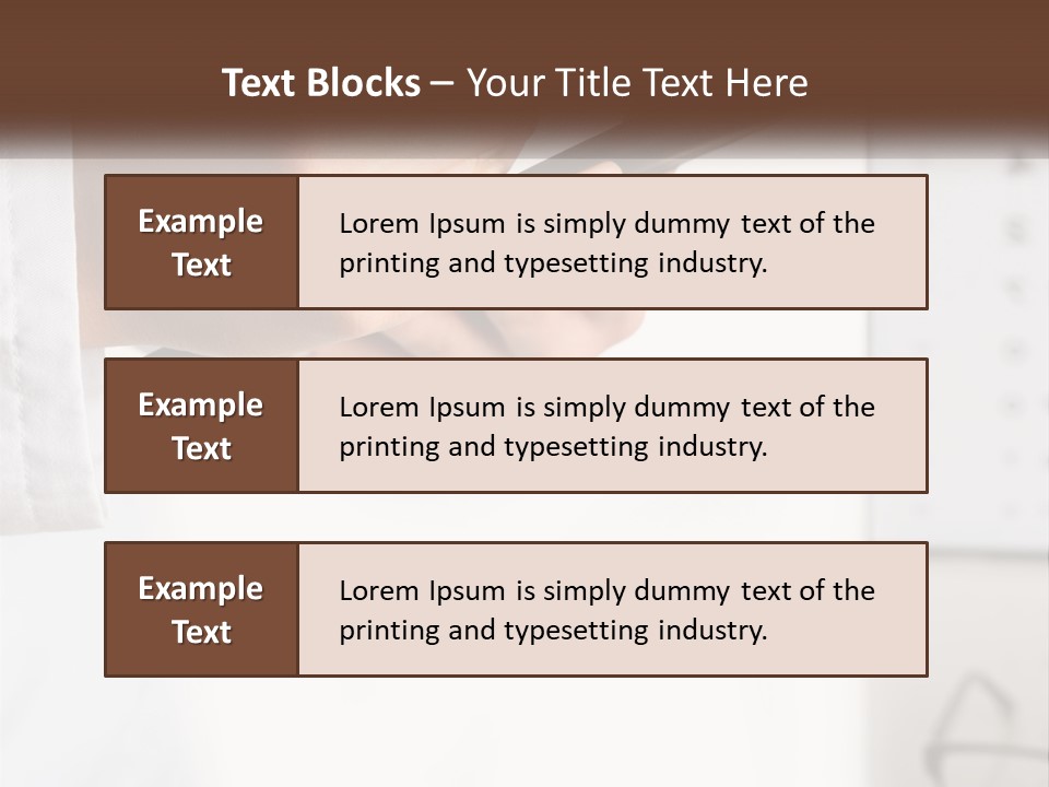 A Person Writing On A Piece Of Paper With A Pen PowerPoint Template