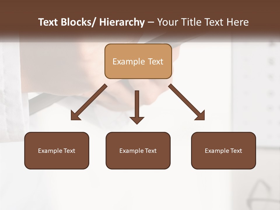 A Person Writing On A Piece Of Paper With A Pen PowerPoint Template