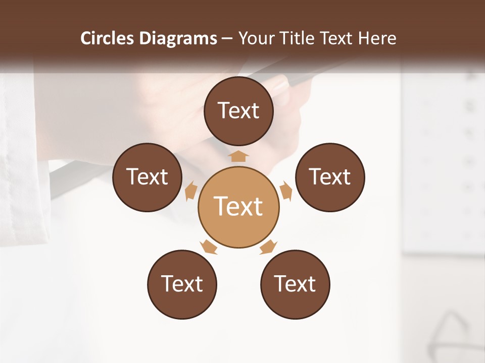 A Person Writing On A Piece Of Paper With A Pen PowerPoint Template